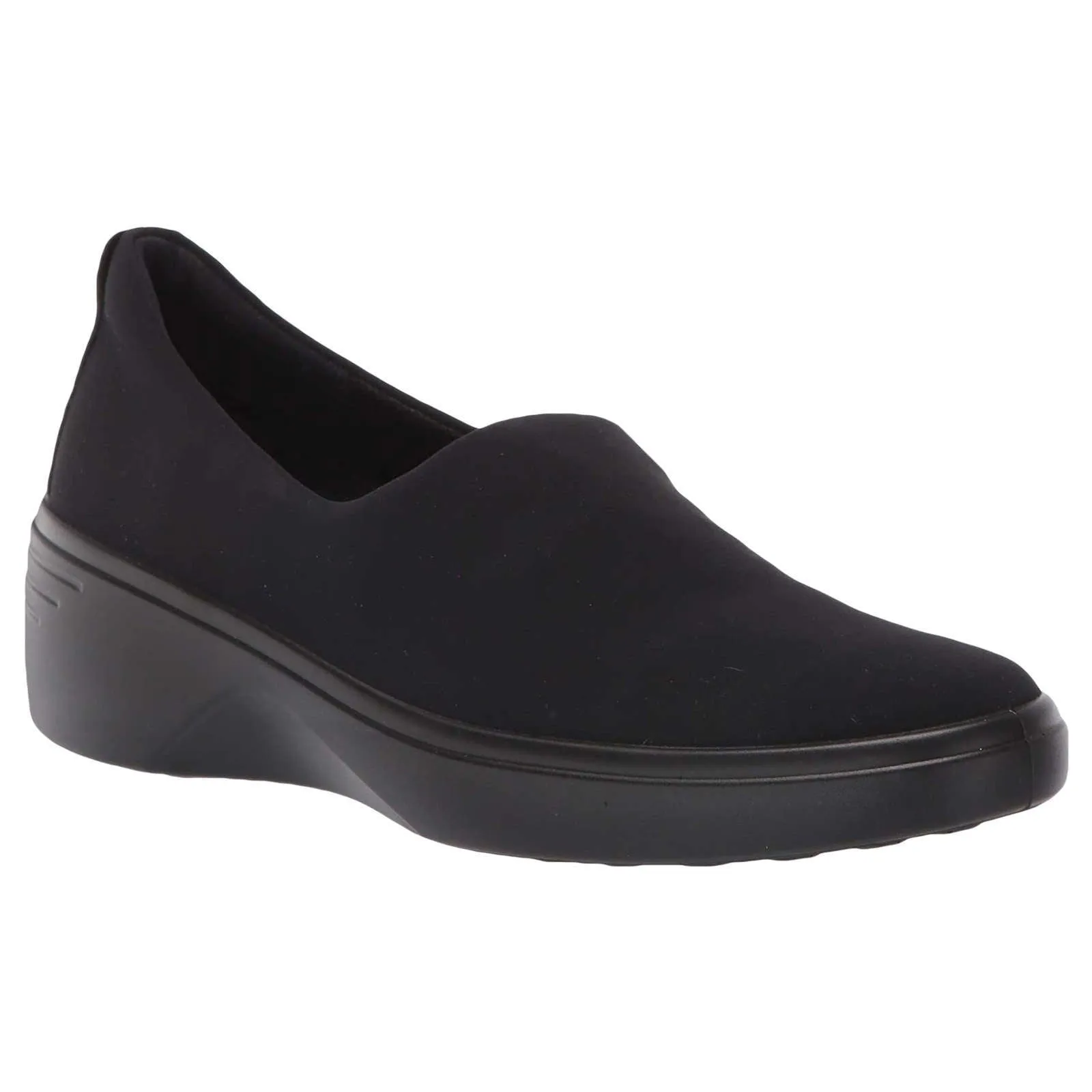 Soft 7 Textile Women's Slip-On Wedge Shoes