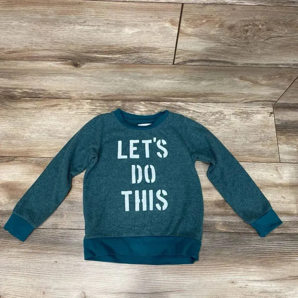 Sol Angeles Let's Do This Pullover sz 4T-