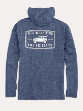     SOUTHERN TIDE  Men's Coastal Lifestyle Performance Hoodie Tee    