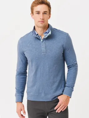     SOUTHERN TIDE  Men's Sun Farer Ocean View Quarter-Button Pullover    