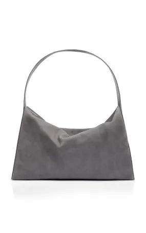 St. Agni Soft Form Leather & Suede Shoulder Bag