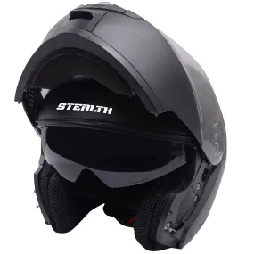 Stealth V159 Plain Helmet - Matt Black