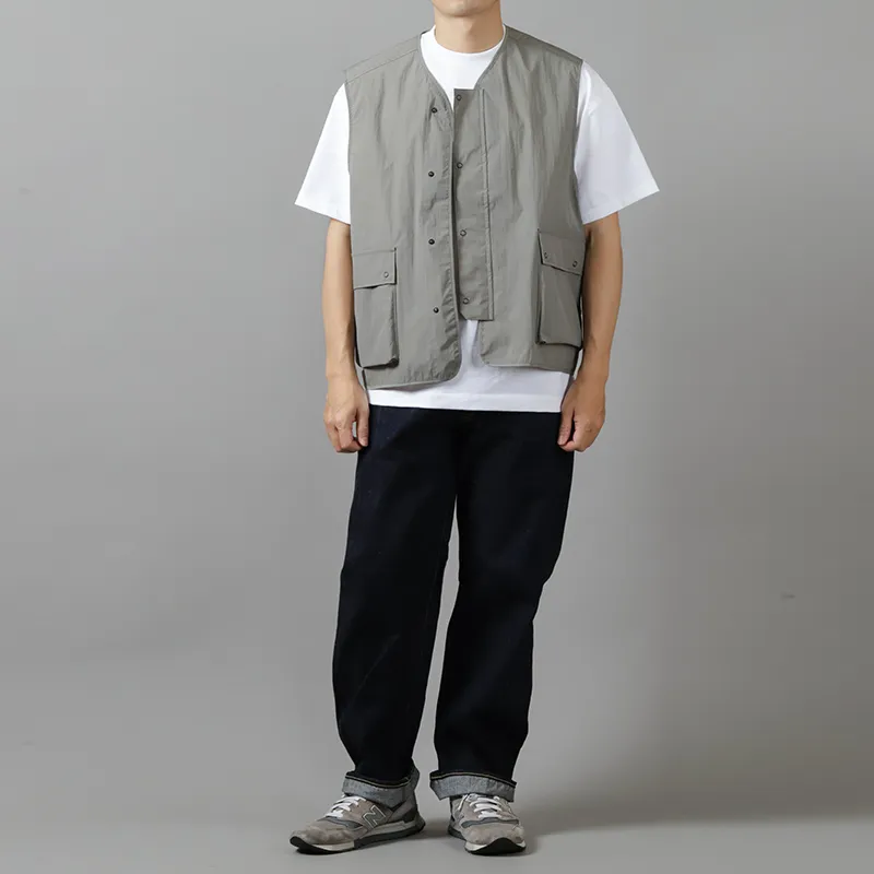 Still By Hand Large Pocket Nylon Vest