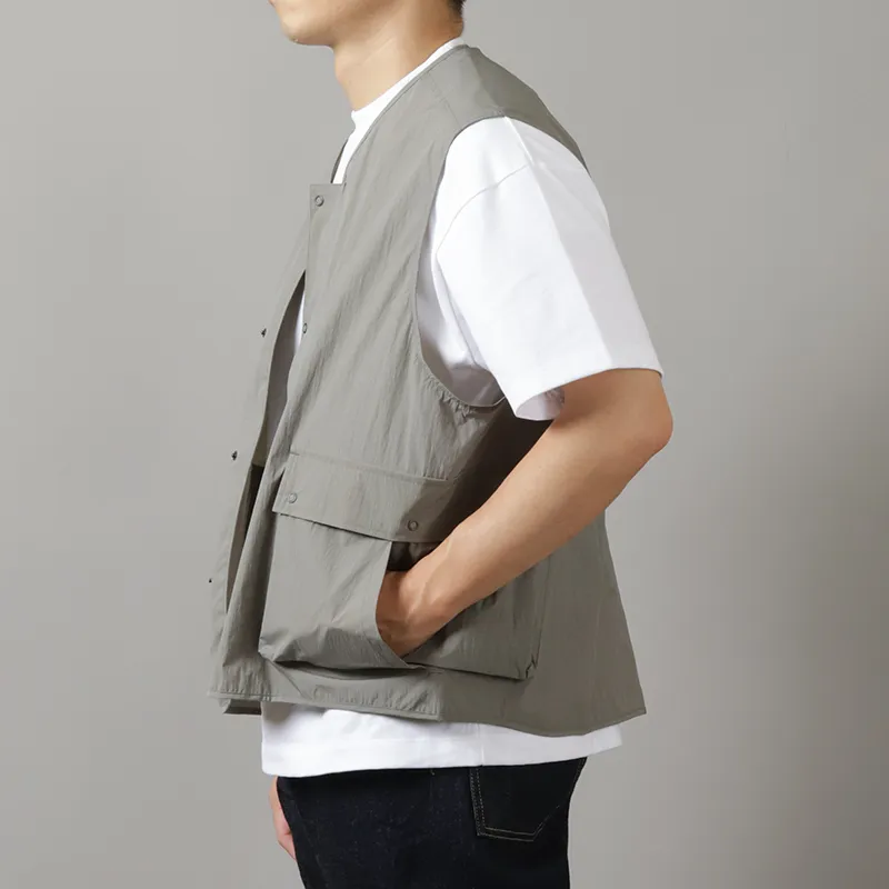 Still By Hand Large Pocket Nylon Vest