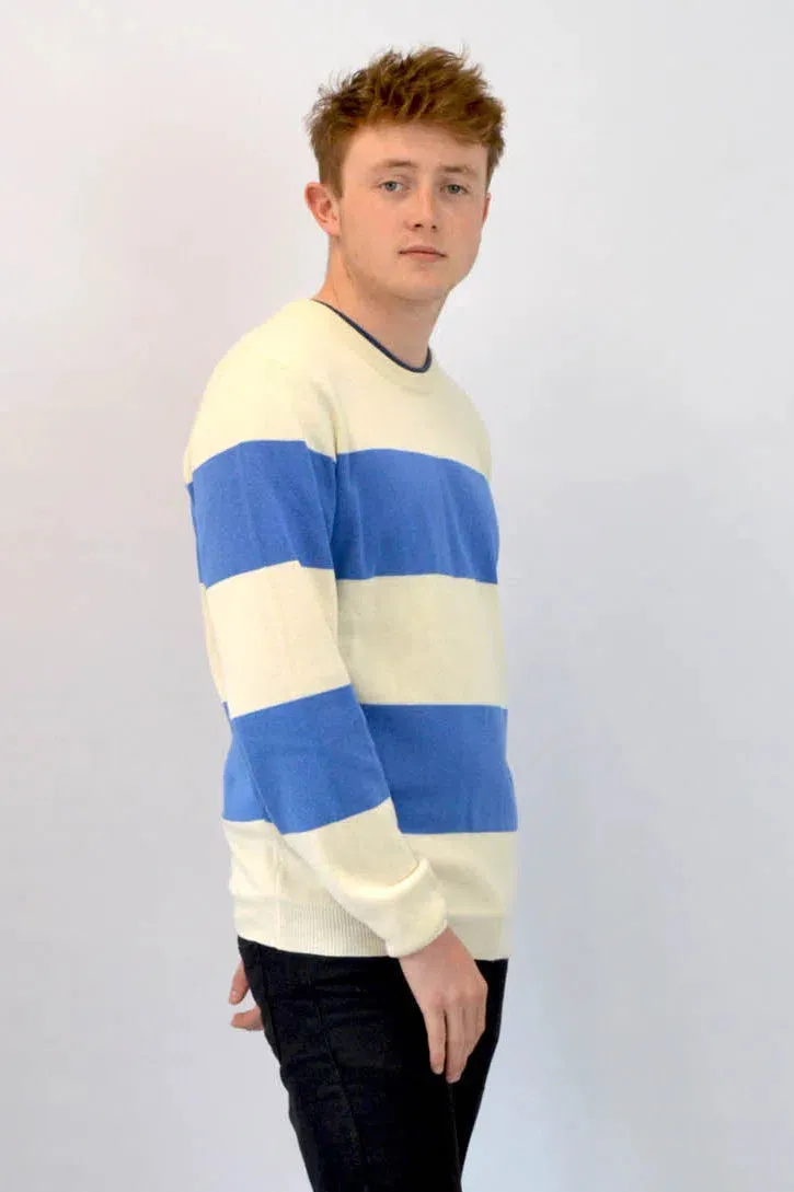 Striped Cotton Jumper