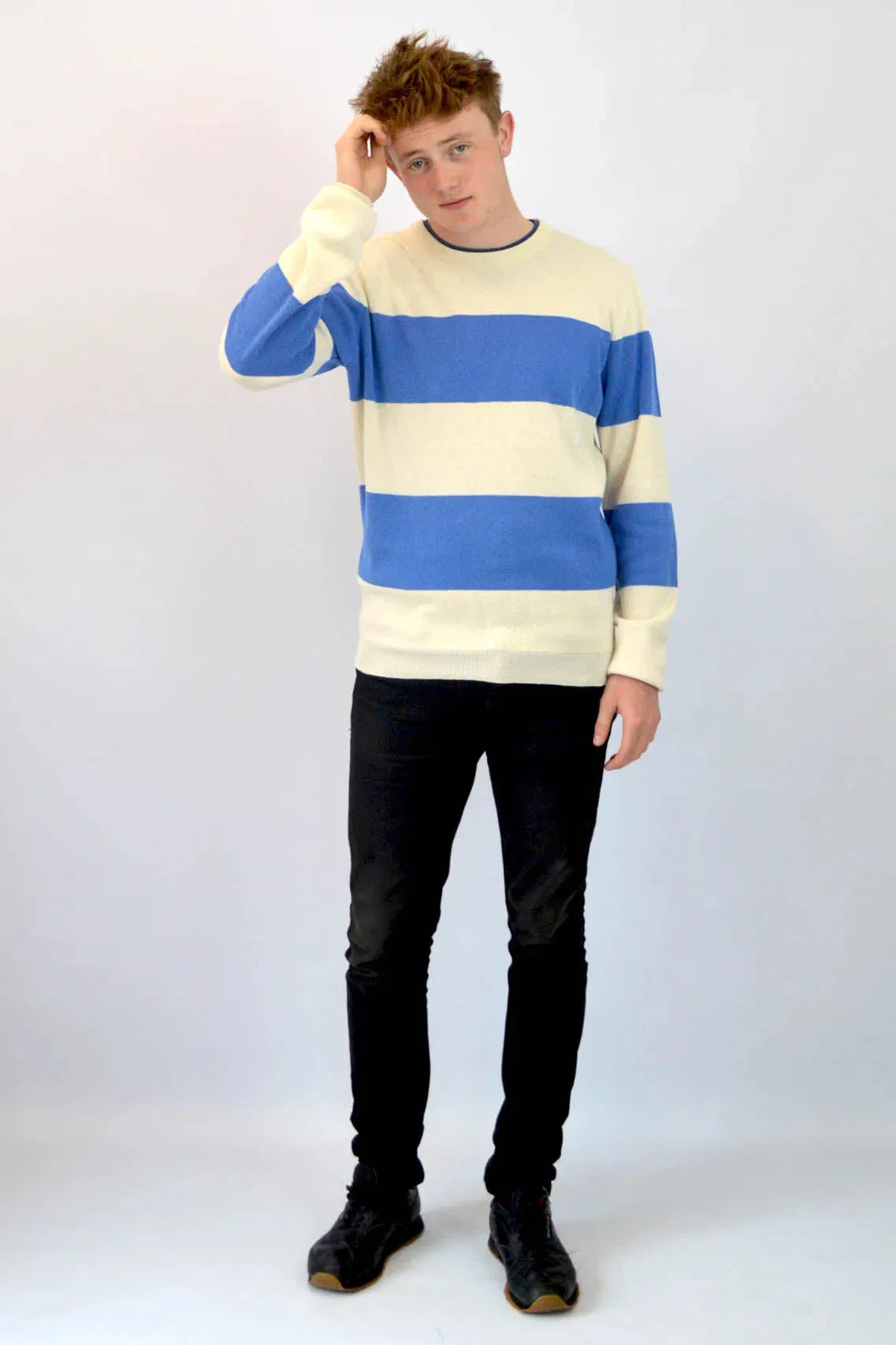 Striped Cotton Jumper