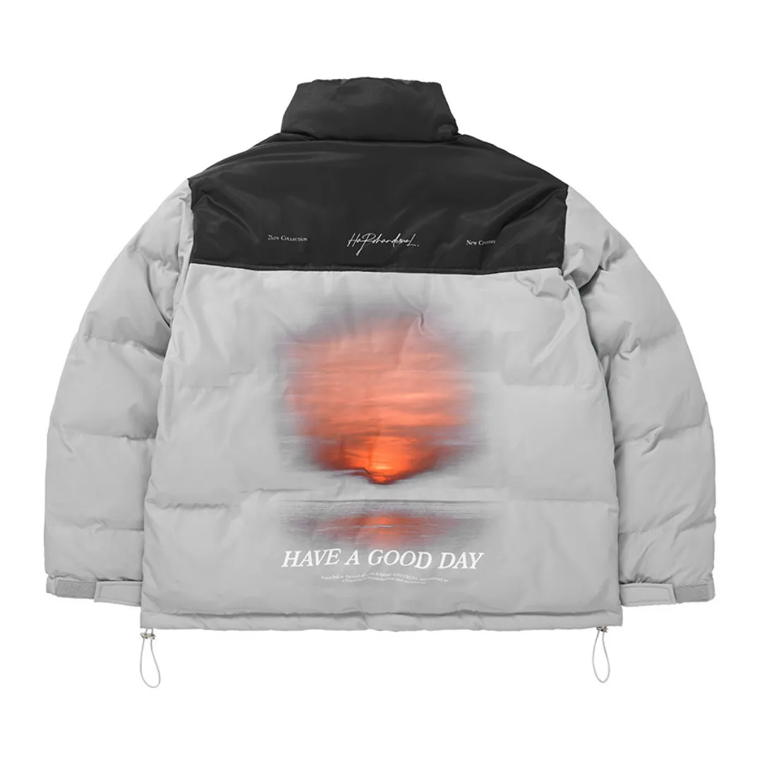 Sunset High Collar Heavy Jacket