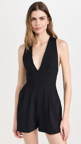 Susana Monaco   Low V X Back Romper 