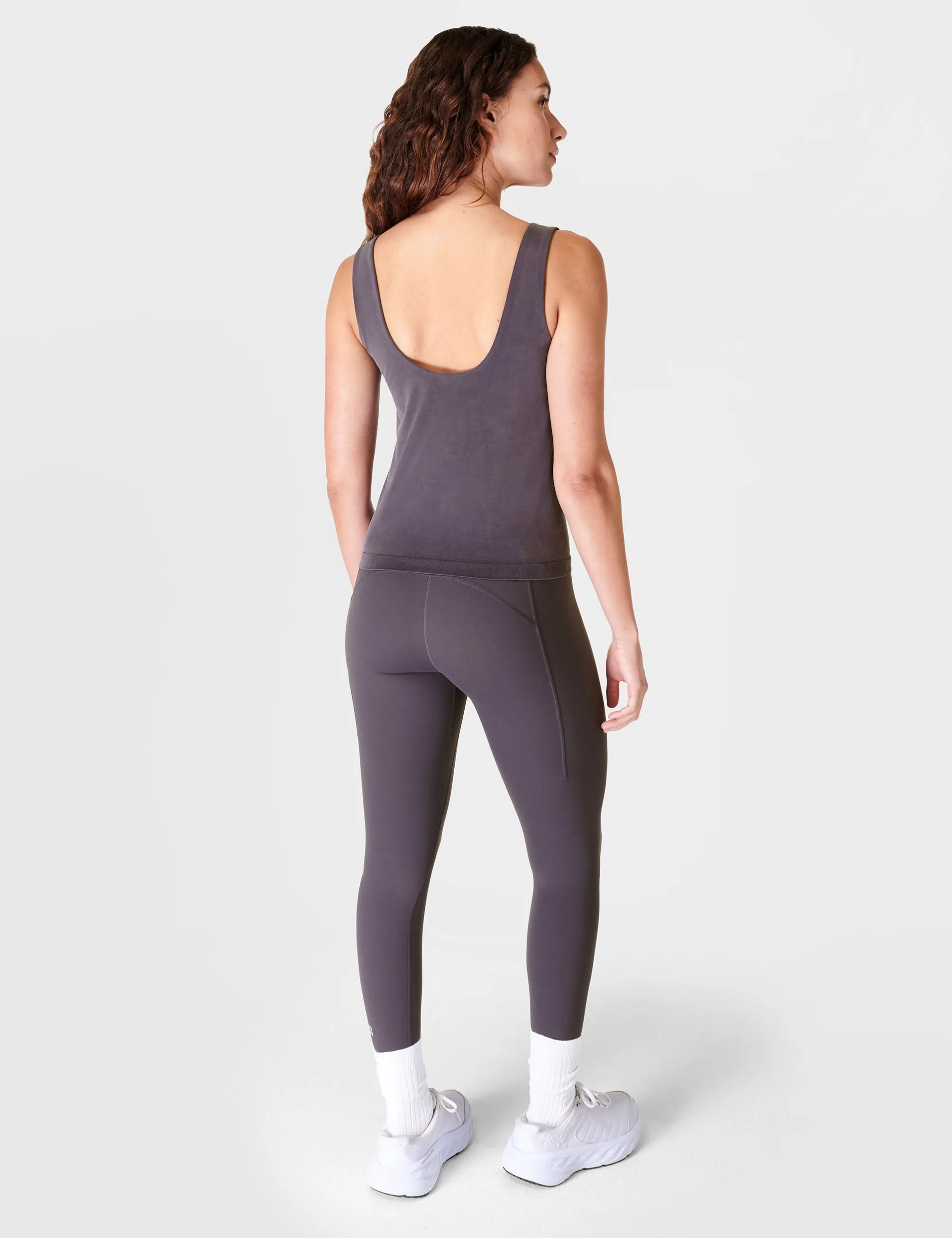 Sweaty Betty Softly Seamless Vest - Urban Grey