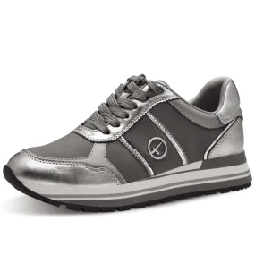 Tamaris 23727 Dark Grey Metallic Trainers