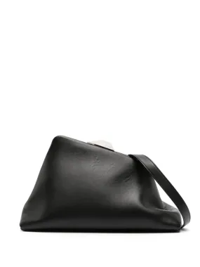 The Attico    The Attico Day Off Leather Shoulder Bag