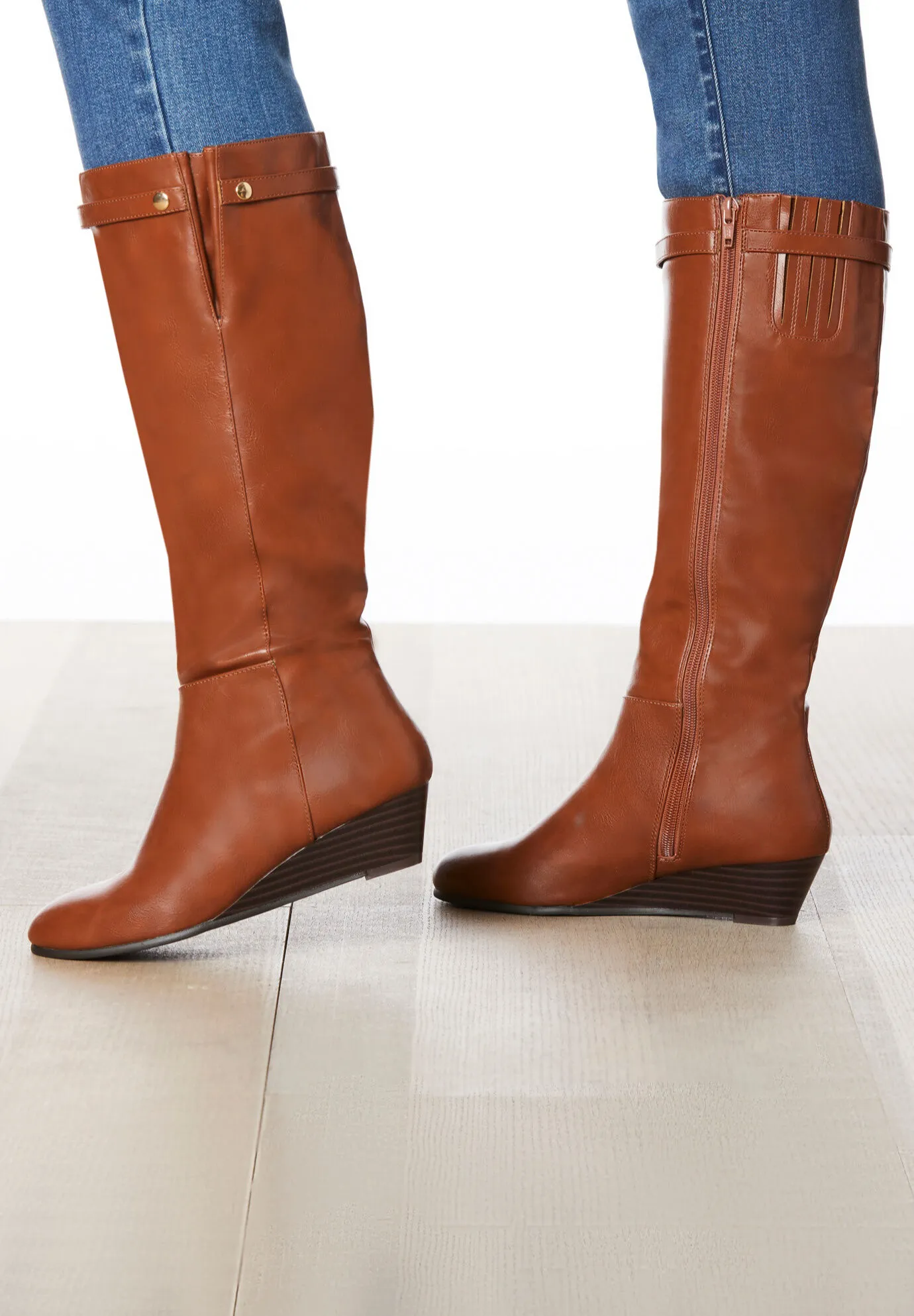 The Ellington Wide Calf Boot