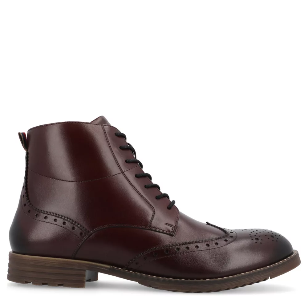 THOMAS & VINE  MENS EDISON LACE-UP BOOT