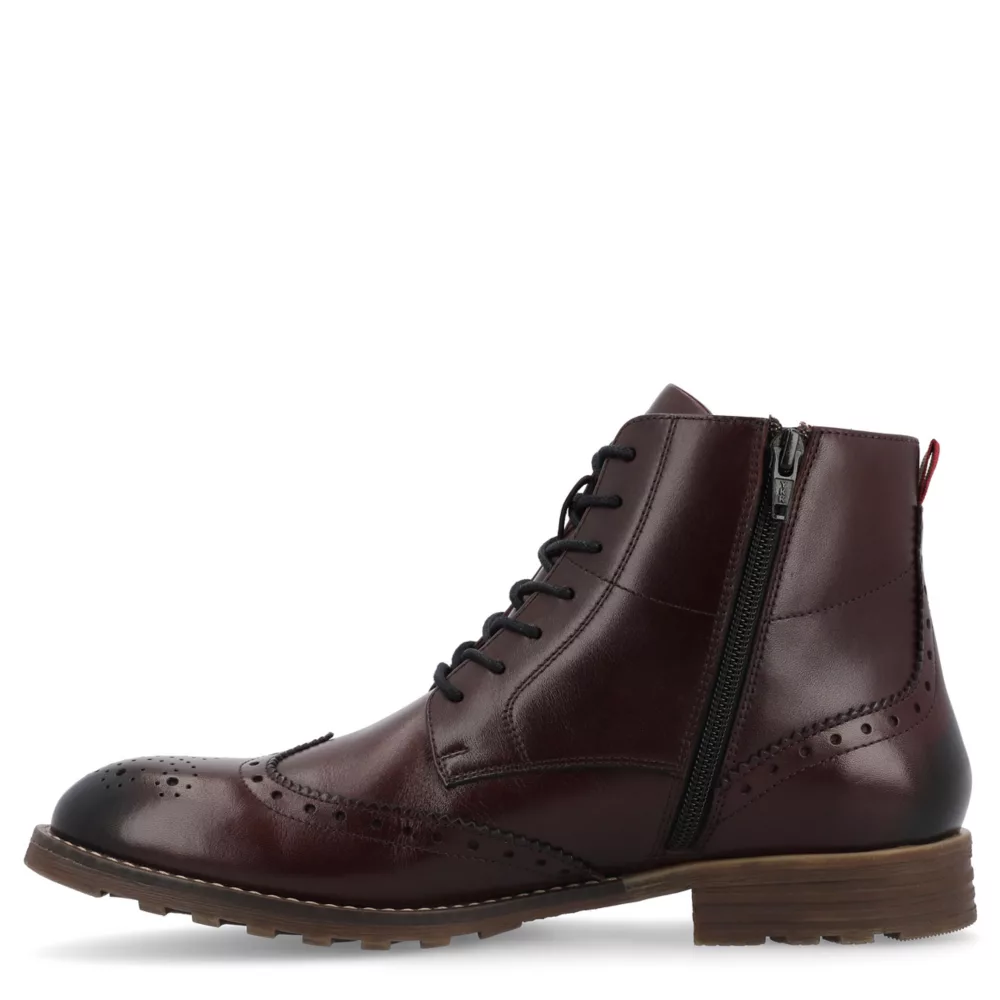 THOMAS & VINE  MENS EDISON LACE-UP BOOT