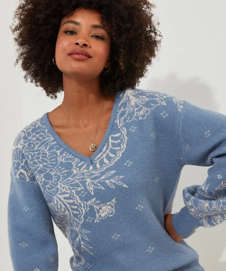 Tilly Paisley Jumper