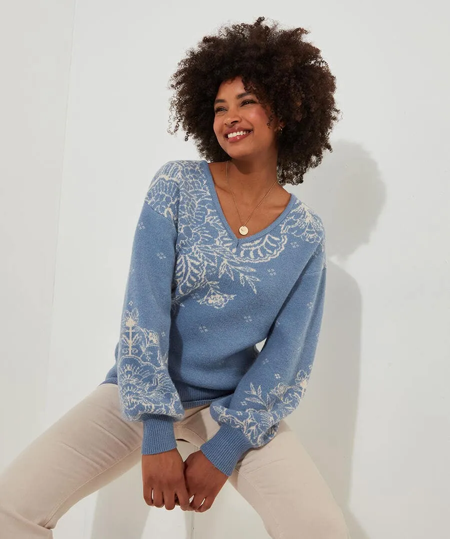 Tilly Paisley Jumper