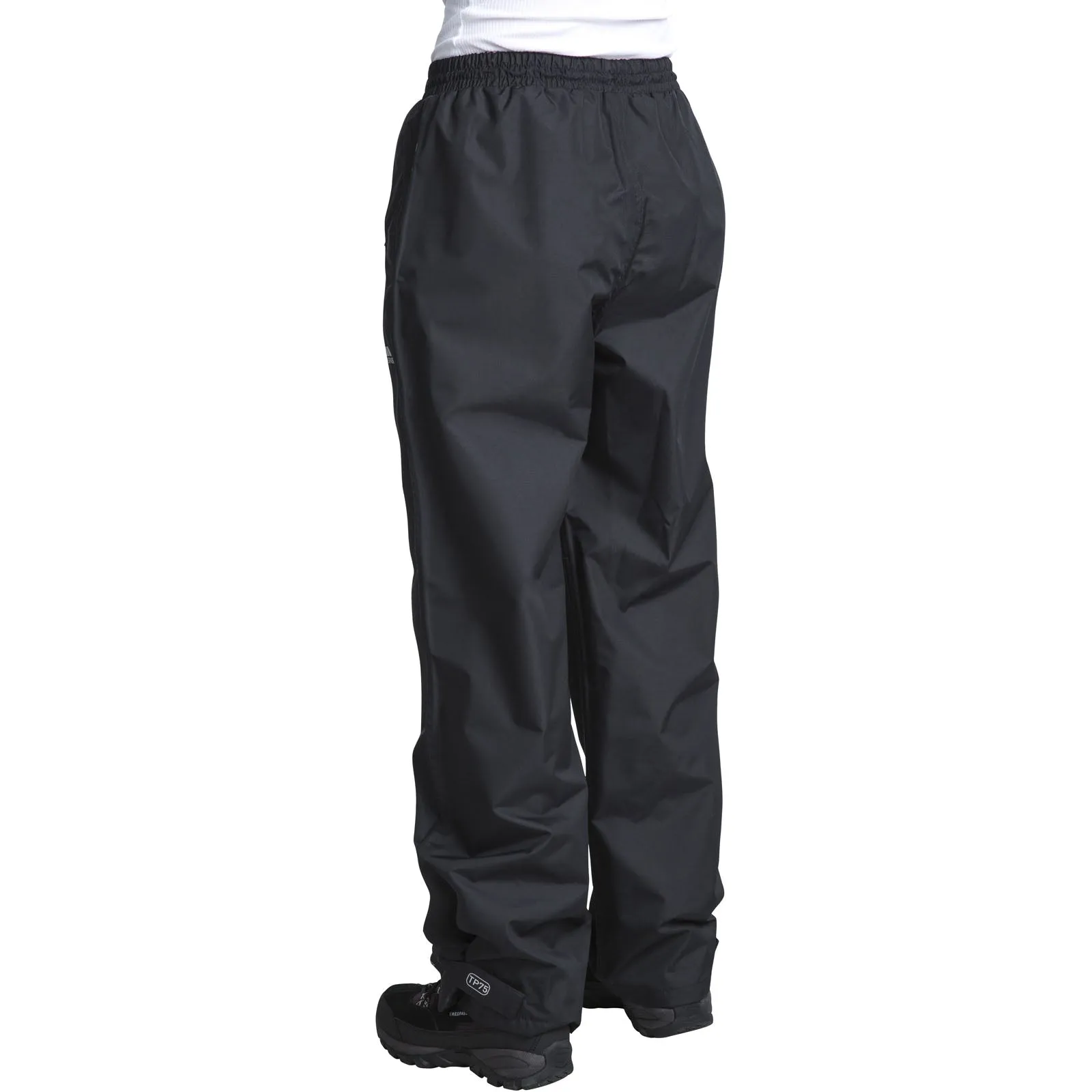 Trespass Womens Tutula Waterproof Walking Trousers - Black