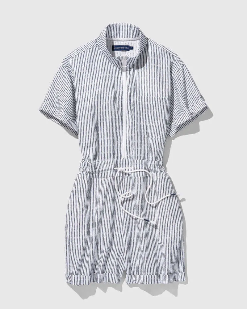 United by Blue Organic Dobby Stripe Romper