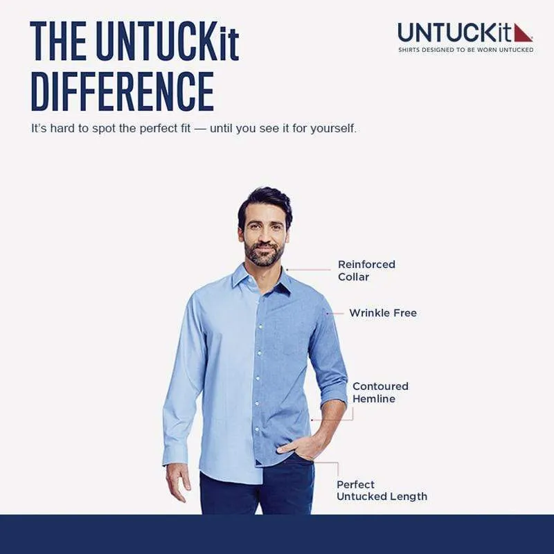 UNTUCKit - Men's Damaschino Short Sleeve Polo