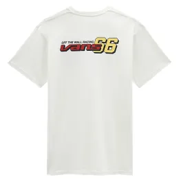 Vans 66 Race Logo Mens Short Sleeve T-Shirt - Marshmellow White