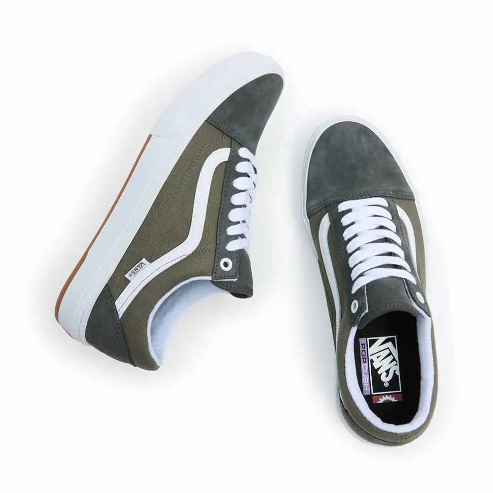 Vans BMX Old School Pro Unexplored Grey Vulcanised Skate Shoe