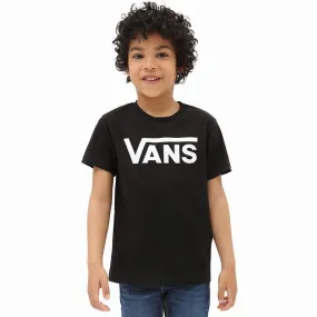 Vans LITTLE KIDS CLASSIC T-SHIRT (2-8 YEARS) (BLACK/WHITE) BLACK