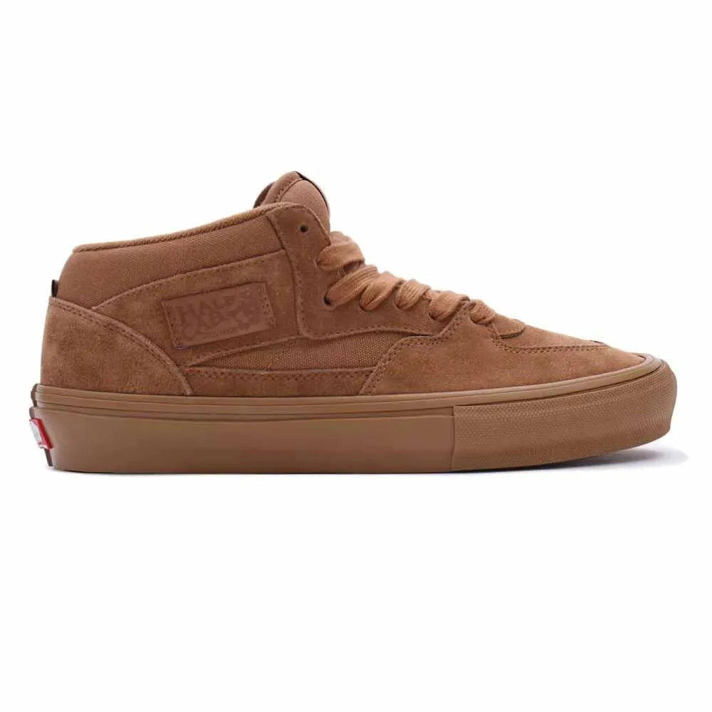 Vans MN Skate Half Cab Vulcanised Brown Gum Skate Shoes