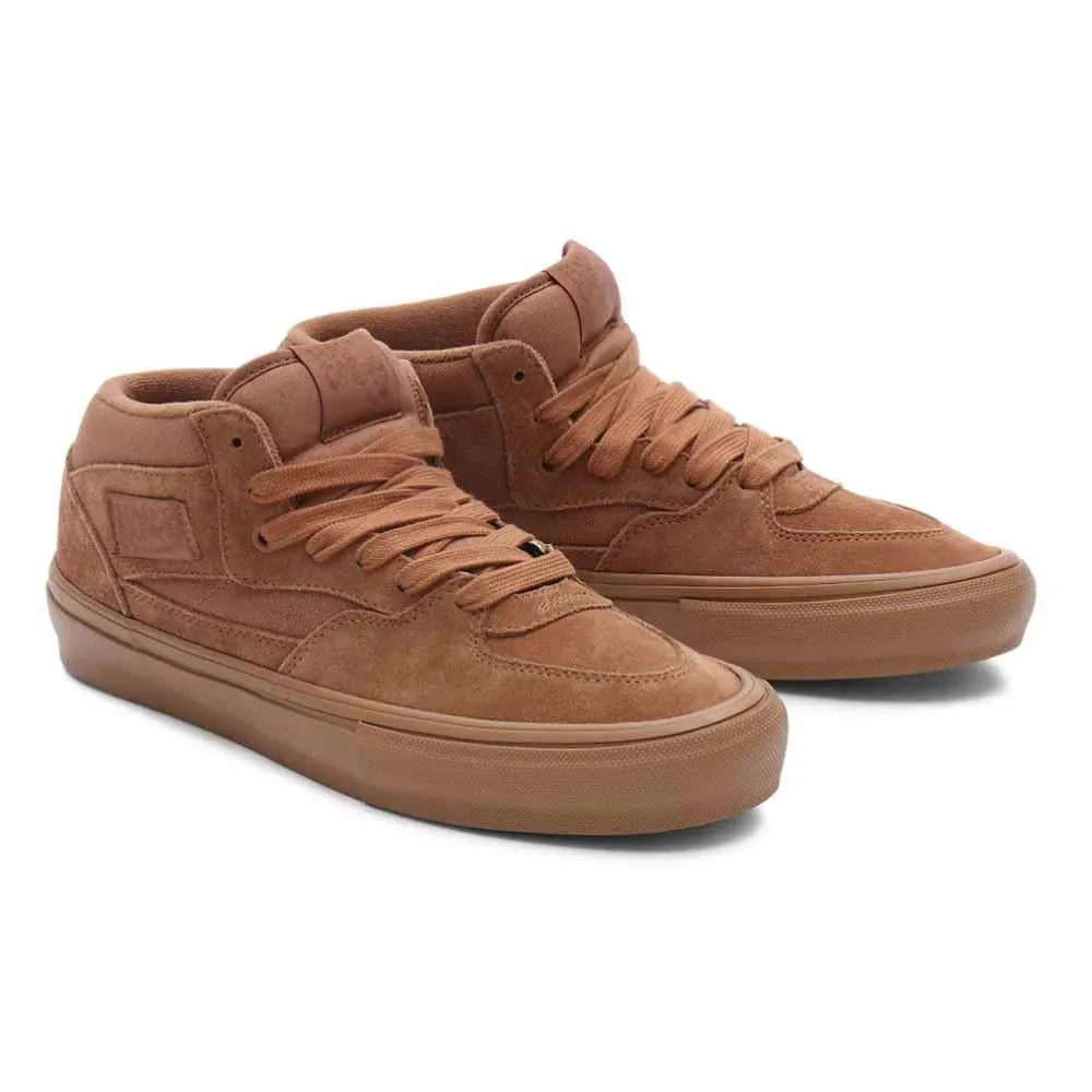 Vans MN Skate Half Cab Vulcanised Brown Gum Skate Shoes