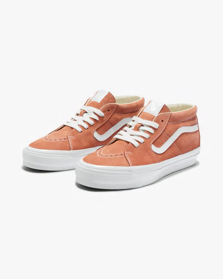 Vans Premium Sk8-Mid Reissue 83 LX - Pig Suede / Amber