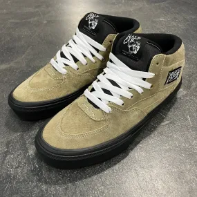 Vans Skate Half Cab Pig Suede Olive/Black SALE