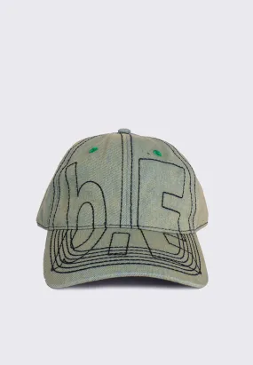 Vapor 6 Panel Hat - Yellow Denim