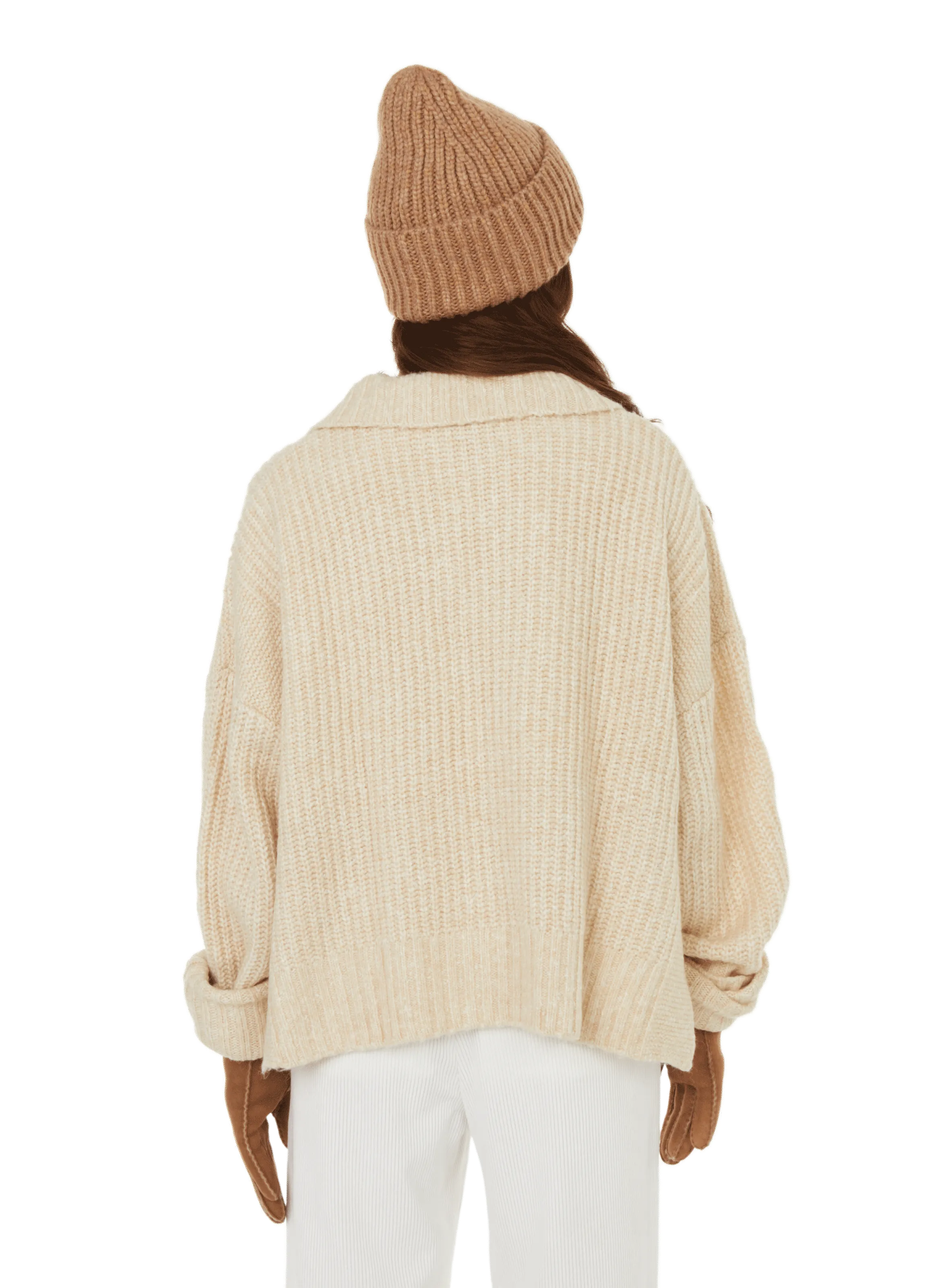 VARLEY  Knitted jumper  - Beige