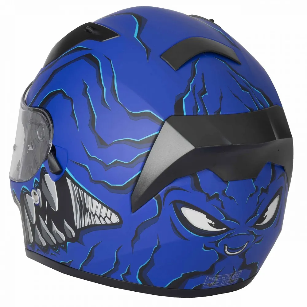 Vcan H128 Mordhi Helmet - Blue