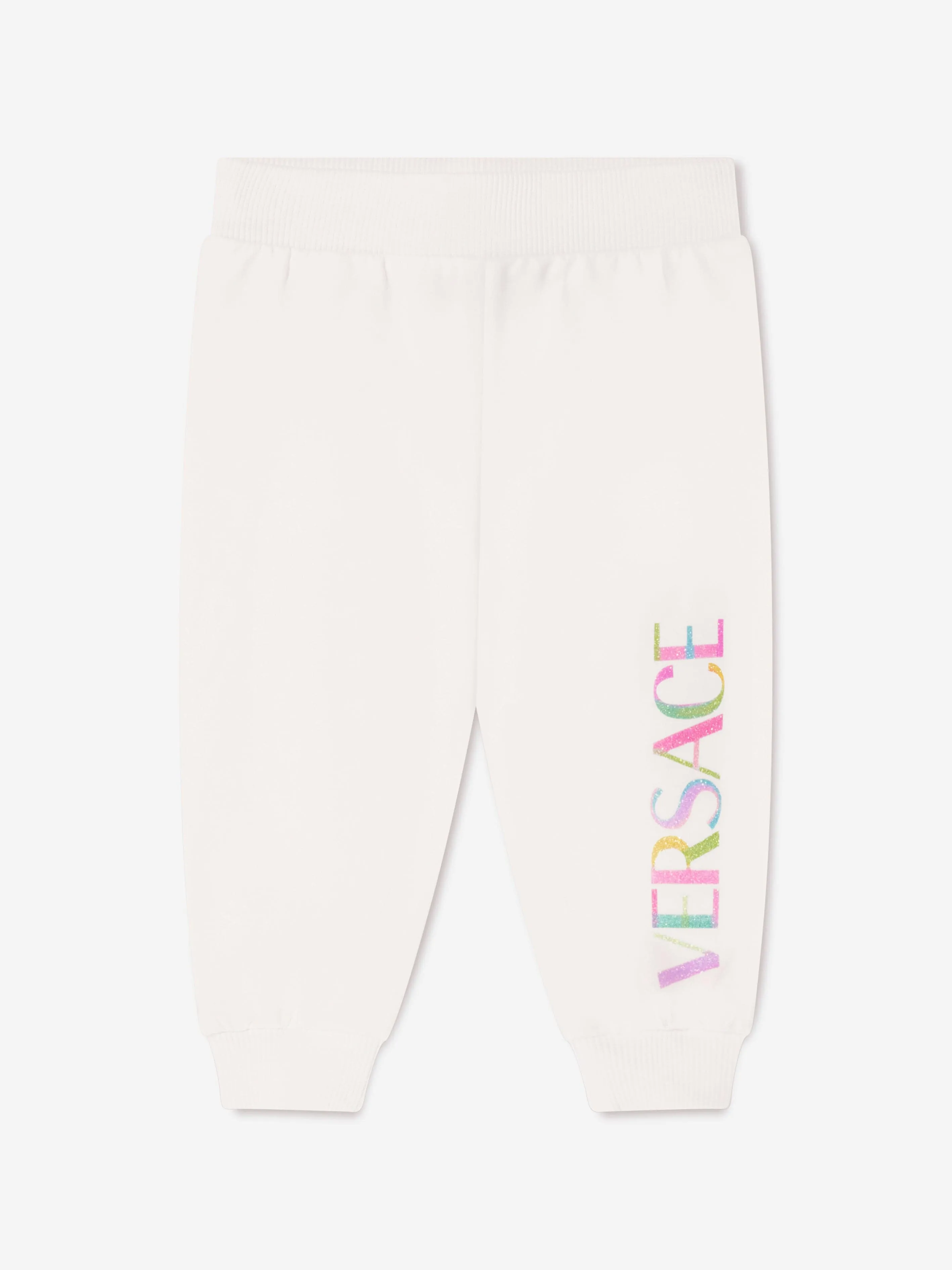 Versace Baby Girls Medusa Logo Tracksuit in White