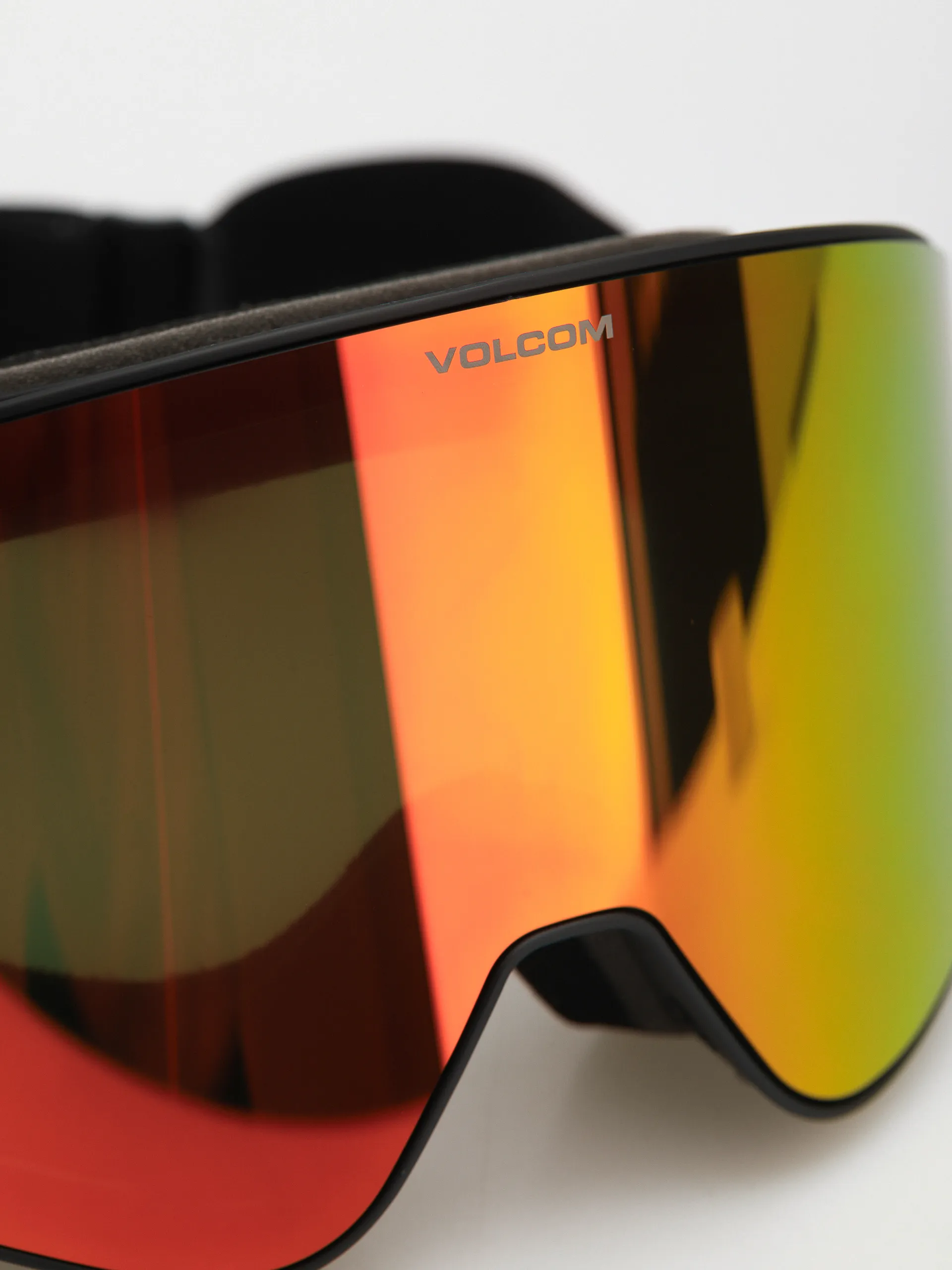 Volcom Odyssey Goggles (matte black/red chrome+bl yellow)