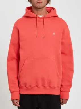 Volcom Single Stone Pop Over Hoodie Cayenne Red