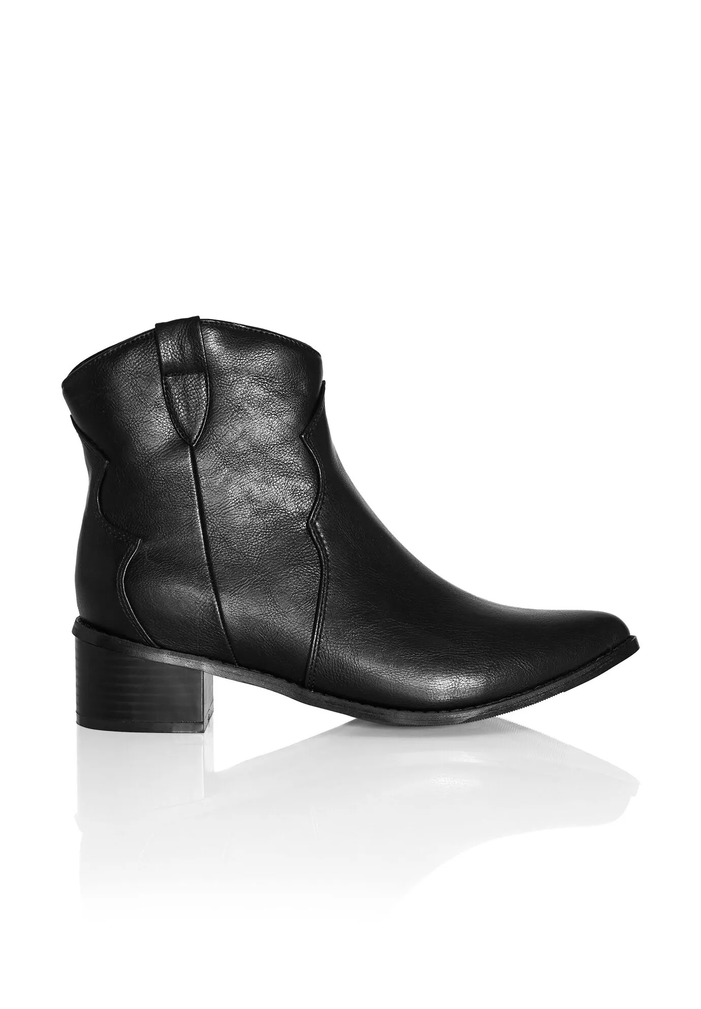 WIDE FIT Raquel Ankle Boot - black