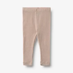 Wool/Silk Leggings Agi | Baby - pale lilac