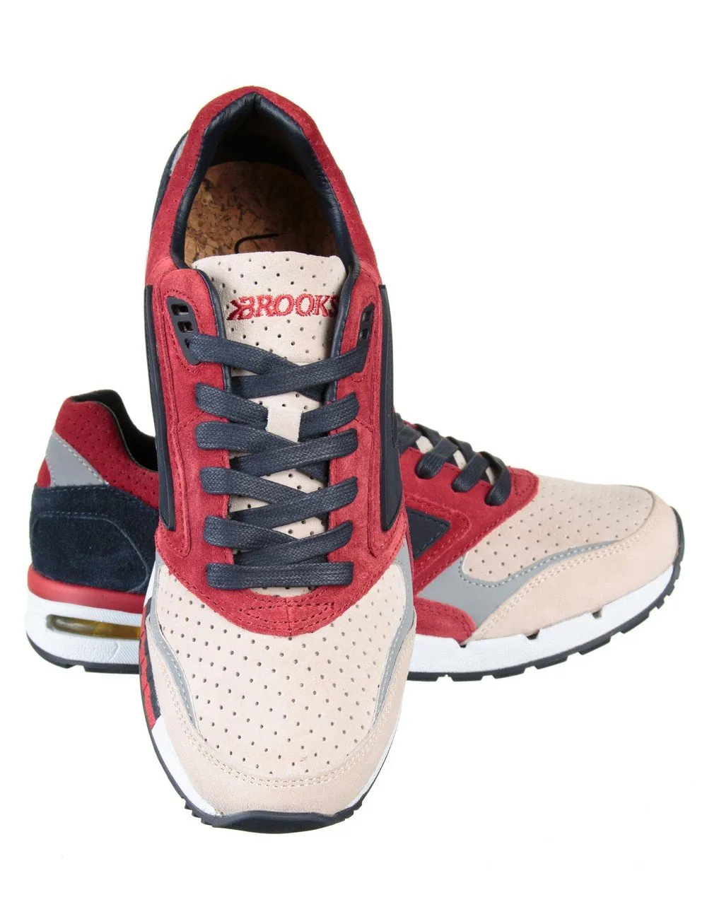 X Ubiq Fusion Trainers - Jester Red/Dark Navy